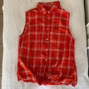 J Crew size XS sleeveless shirt